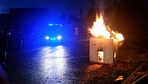 Syysleiri 2015 Rakennuspalon sammutus.