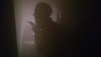 Radiopuhelimen käyttö oli myös osana harjoitusta.